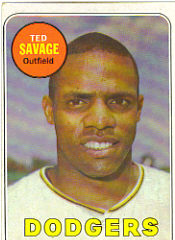 1969 Topps Baseball Cards      471A    Ted Savage